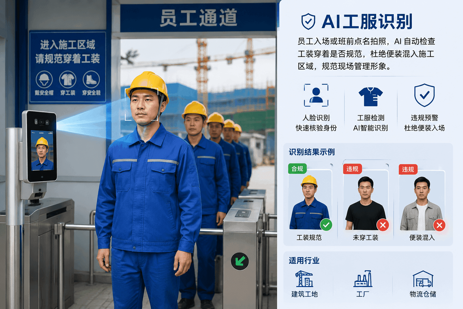 工服识别